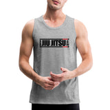 Brazilian Jiu JItsu hieroglyphics Men’s Tank Top - heather gray