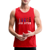 Chess Jiu Jitsu Men’s Tank Top - red