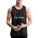 Chess Jiu Jitsu Men’s Tank Top - charcoal grey