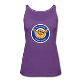 Keep On Rolling Blue Belt Women’s Tank Top - purple