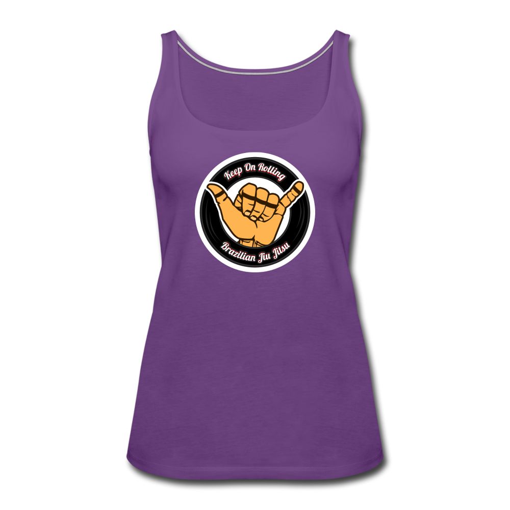 Keep On Rolling Women’s Tank Top - purple