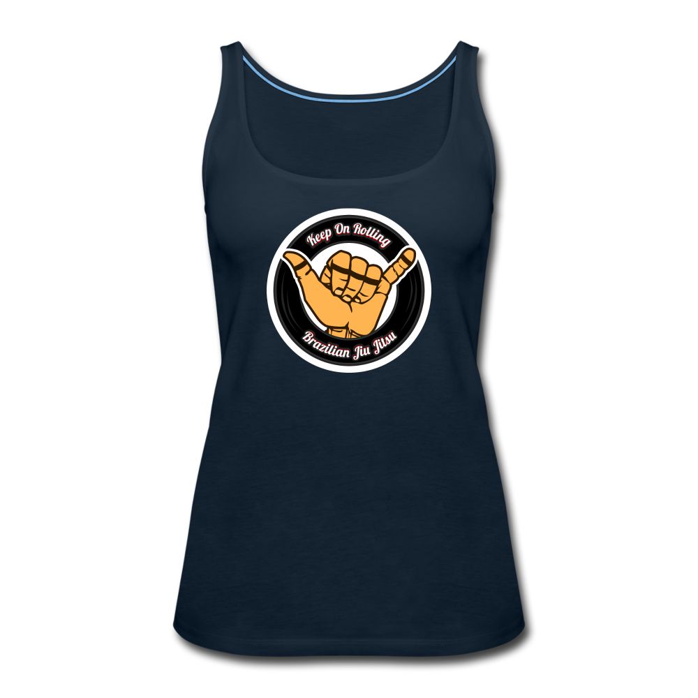 Keep On Rolling Women’s Tank Top - deep navy