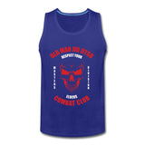 Old Man Jiu Jitsu Red Men’s Tank Top - royal blue