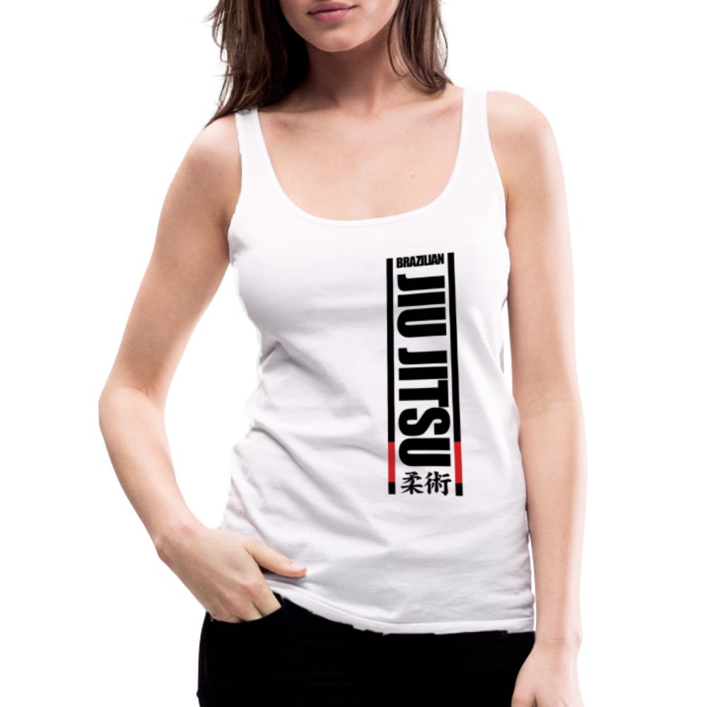 Brazilian Jiu JItsu Women’s Tank Top - white