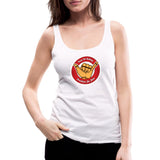 Keep On Rolling Red Women’s Tank Top - white