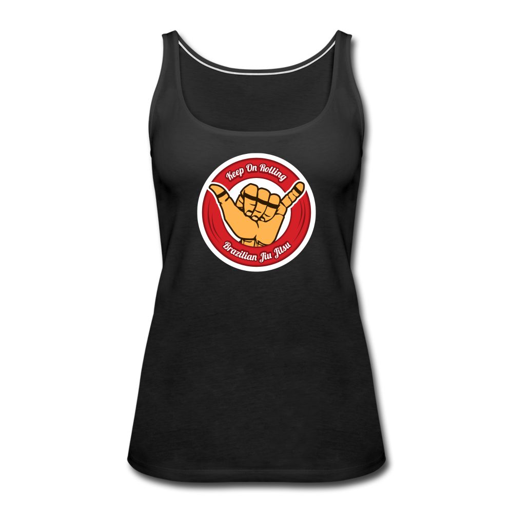 Keep On Rolling Red Women’s Tank Top - black