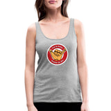 Keep On Rolling Red Women’s Tank Top - heather gray