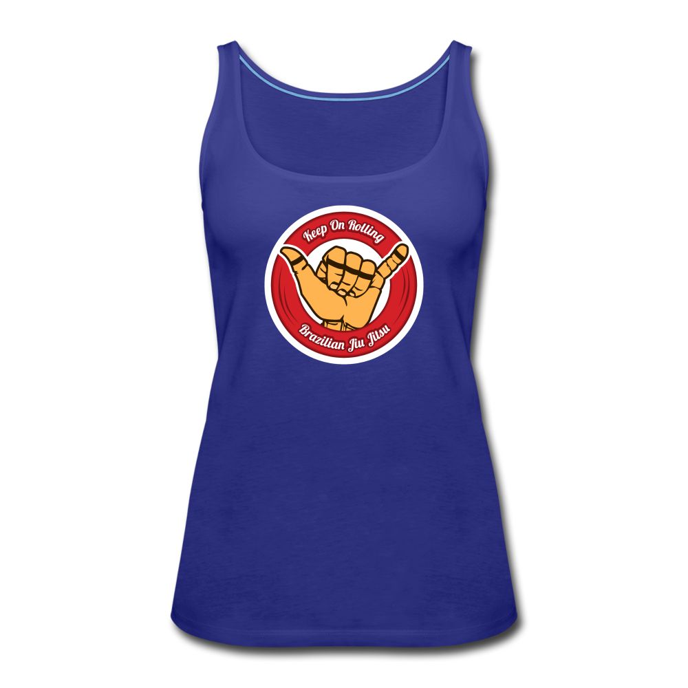 Keep On Rolling Red Women’s Tank Top - royal blue