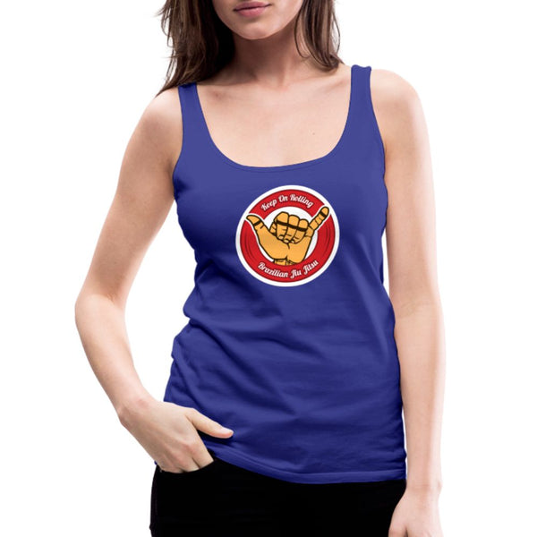 Keep On Rolling Red Women’s Tank Top - royal blue