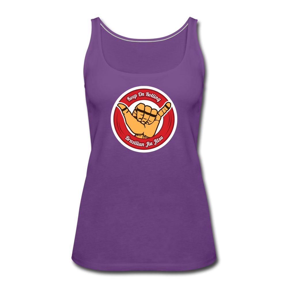 Keep On Rolling Red Women’s Tank Top - purple