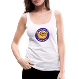 Keep On Rolling Purple Women’s Tank Top - white