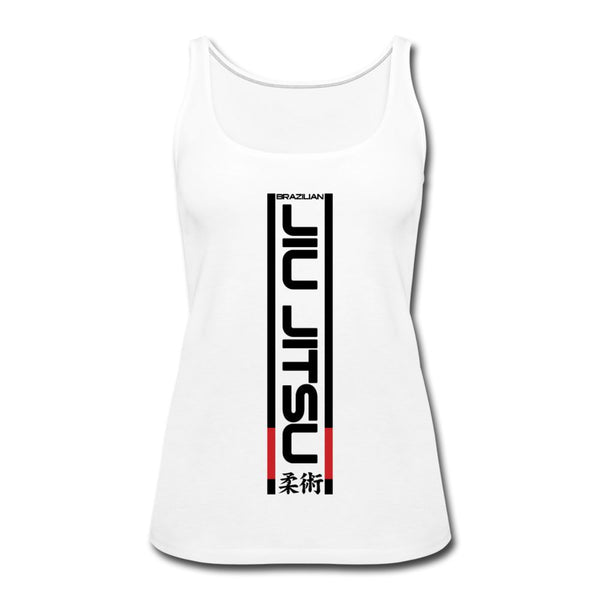 Brazilian Jiu JItsu Women’s Tank Top - white