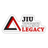 Jiu Jitsu Legacy Sticker - white matte