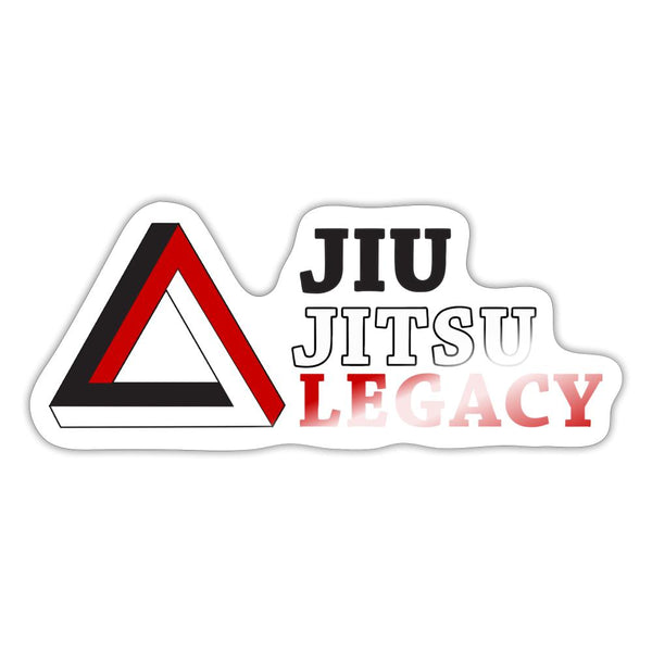 Jiu Jitsu Legacy Sticker - white glossy