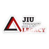 Jiu Jitsu Legacy Sticker - transparent glossy