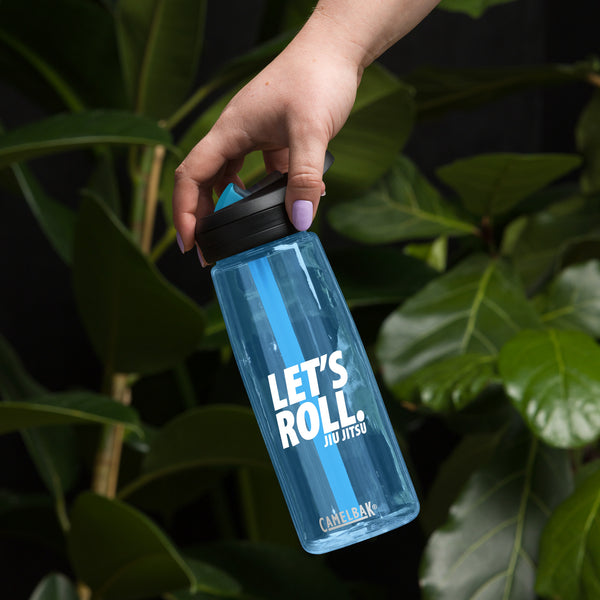 Lets Roll White 25 oz Water Bottle CamelBak Eddy+