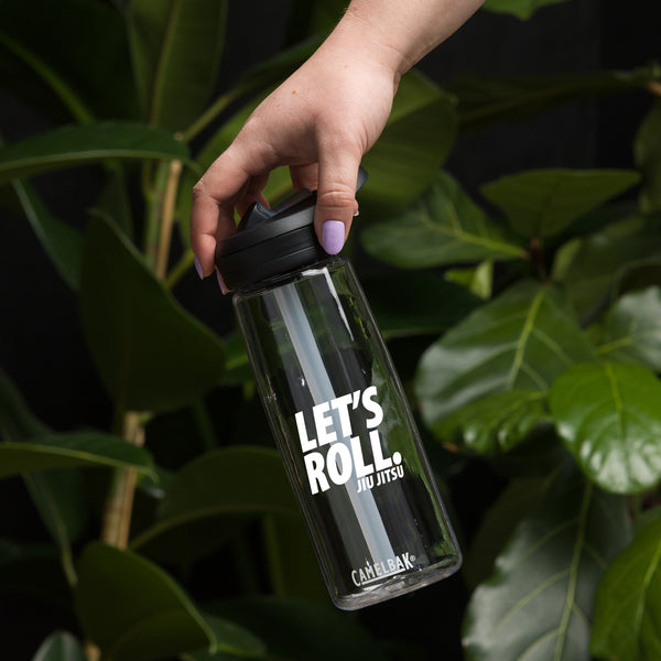 Lets Roll White 25 oz Water Bottle CamelBak Eddy+