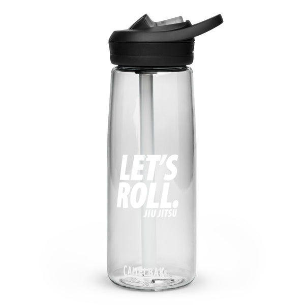 Lets Roll White 25 oz Water Bottle CamelBak Eddy+