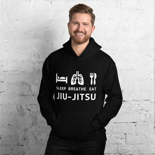 Sleep Eat Breath Jiu Jitsu Unisex Hoodie