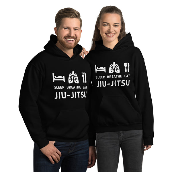 Sleep Eat Breath Jiu Jitsu Unisex Hoodie