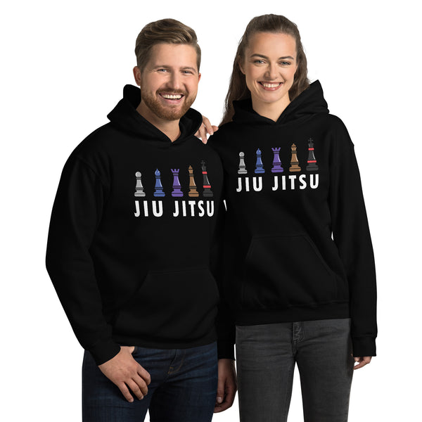 Chess Jiu Jitsu Unisex Hoodie