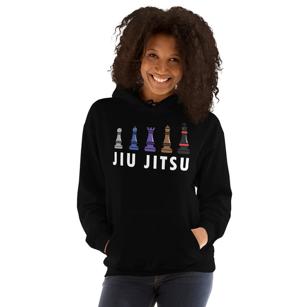 Chess Jiu Jitsu Unisex Hoodie