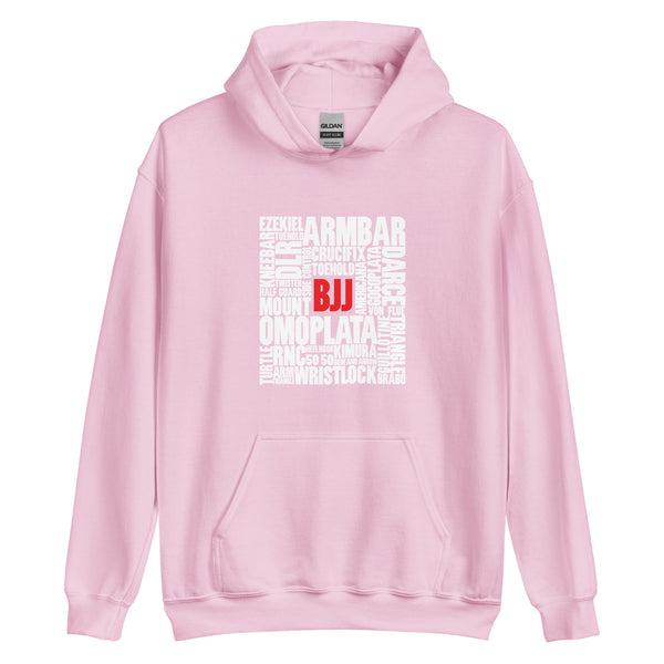 BJJ Words Unisex Hoodie