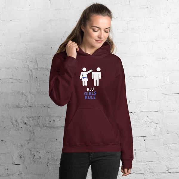 BJJ Girls Rule Unisex Hoodie