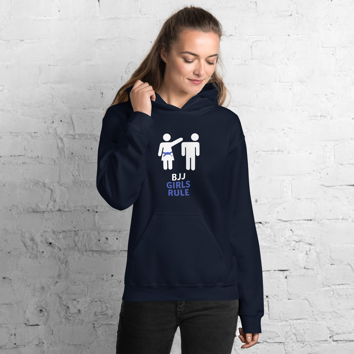 BJJ Girls Rule Unisex Hoodie