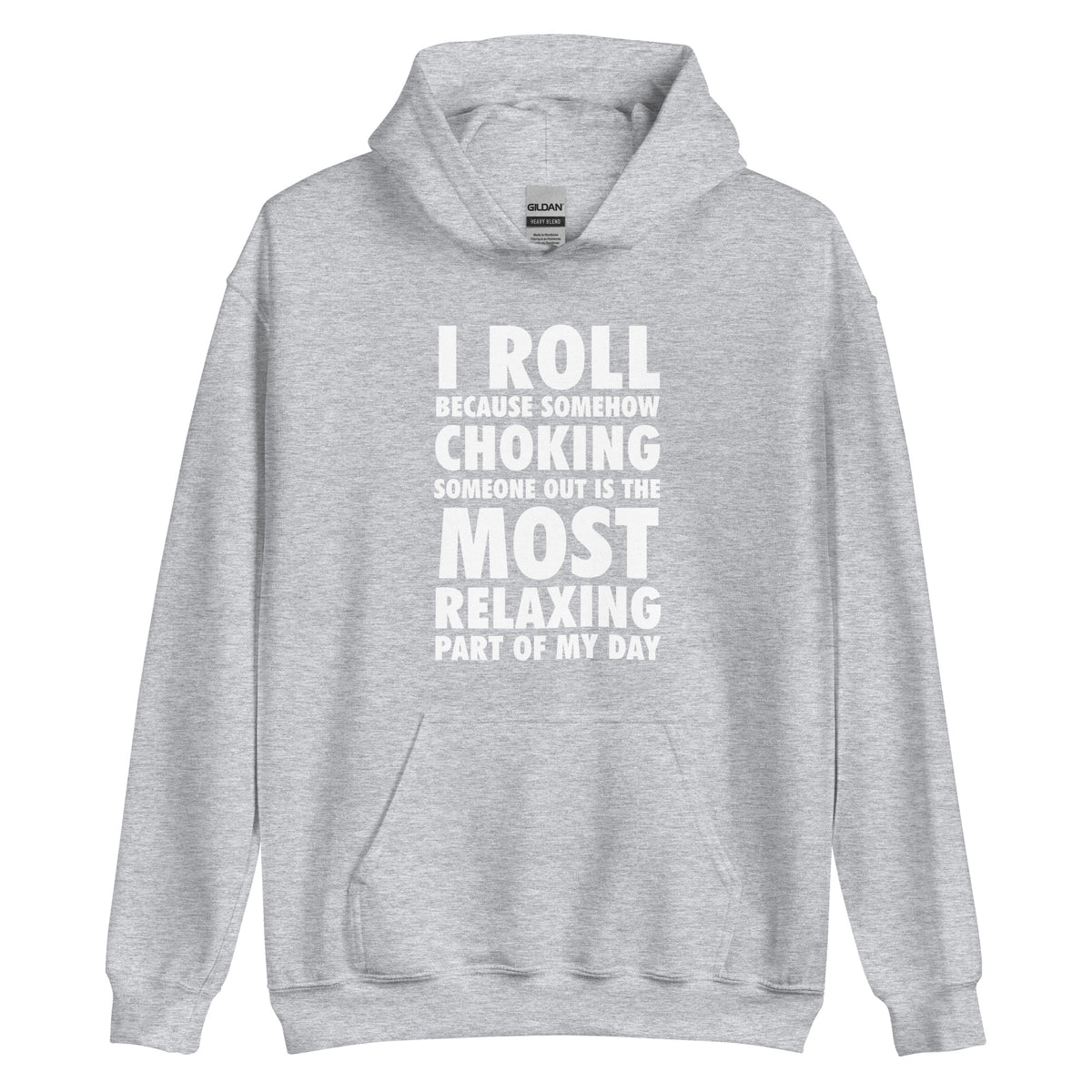 Choking Someone Is the Most Relaxing Part of My Day Unisex Hoodie