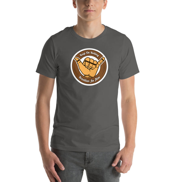 Keep On Rolling Brown Belt Unisex T-Shirt