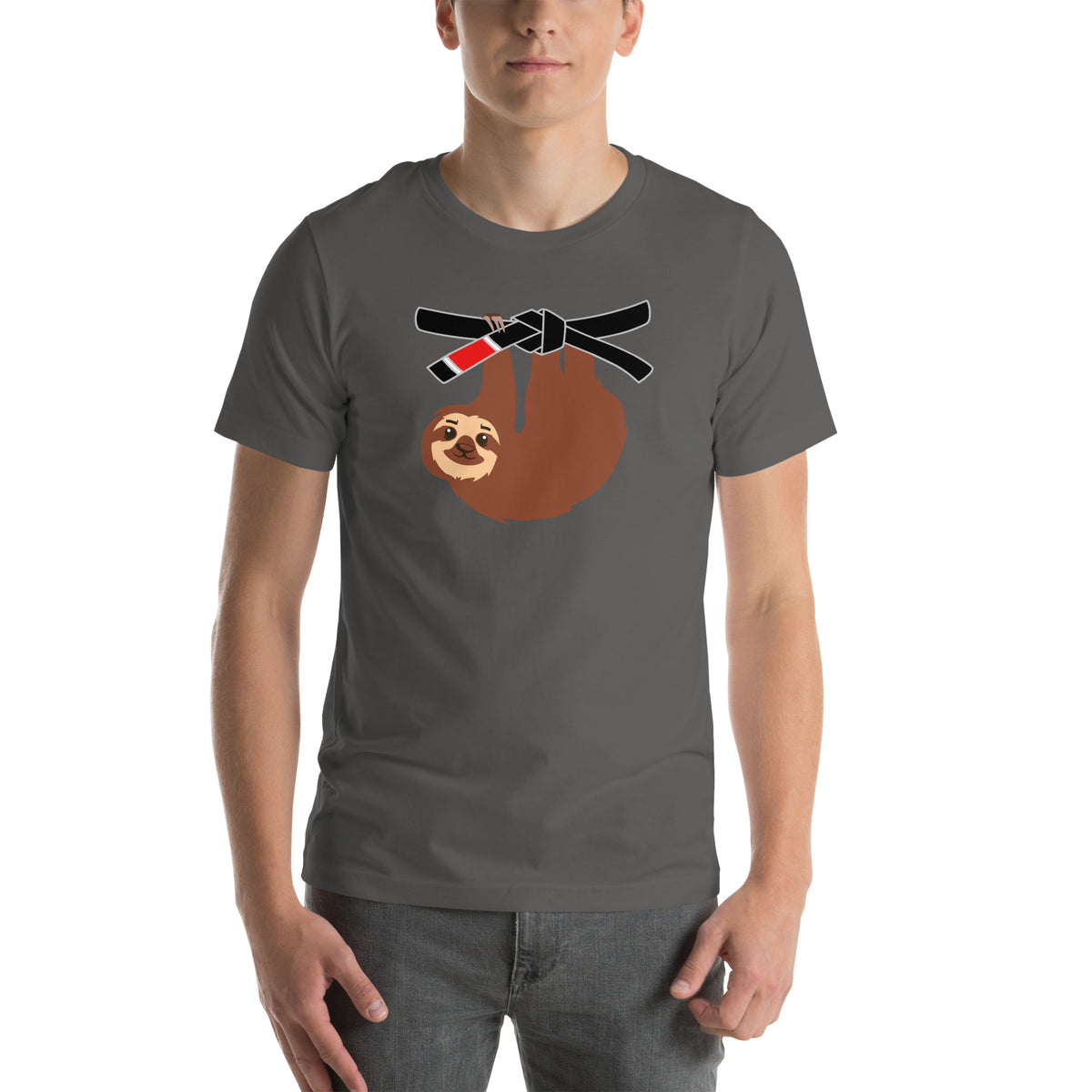 Black Belt Sloth Unisex T-Shirt