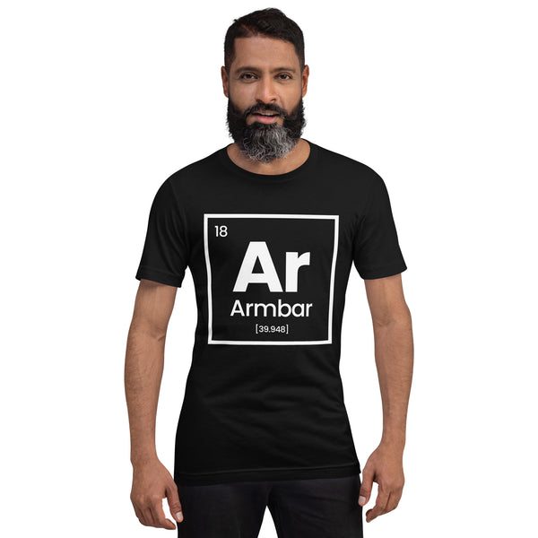 Armbar Periodic Table Bella+Canvas 3001 Unisex t-shirt