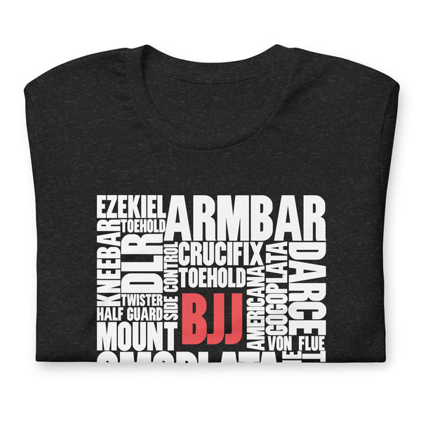 BJJ Words Unisex T-Shirt