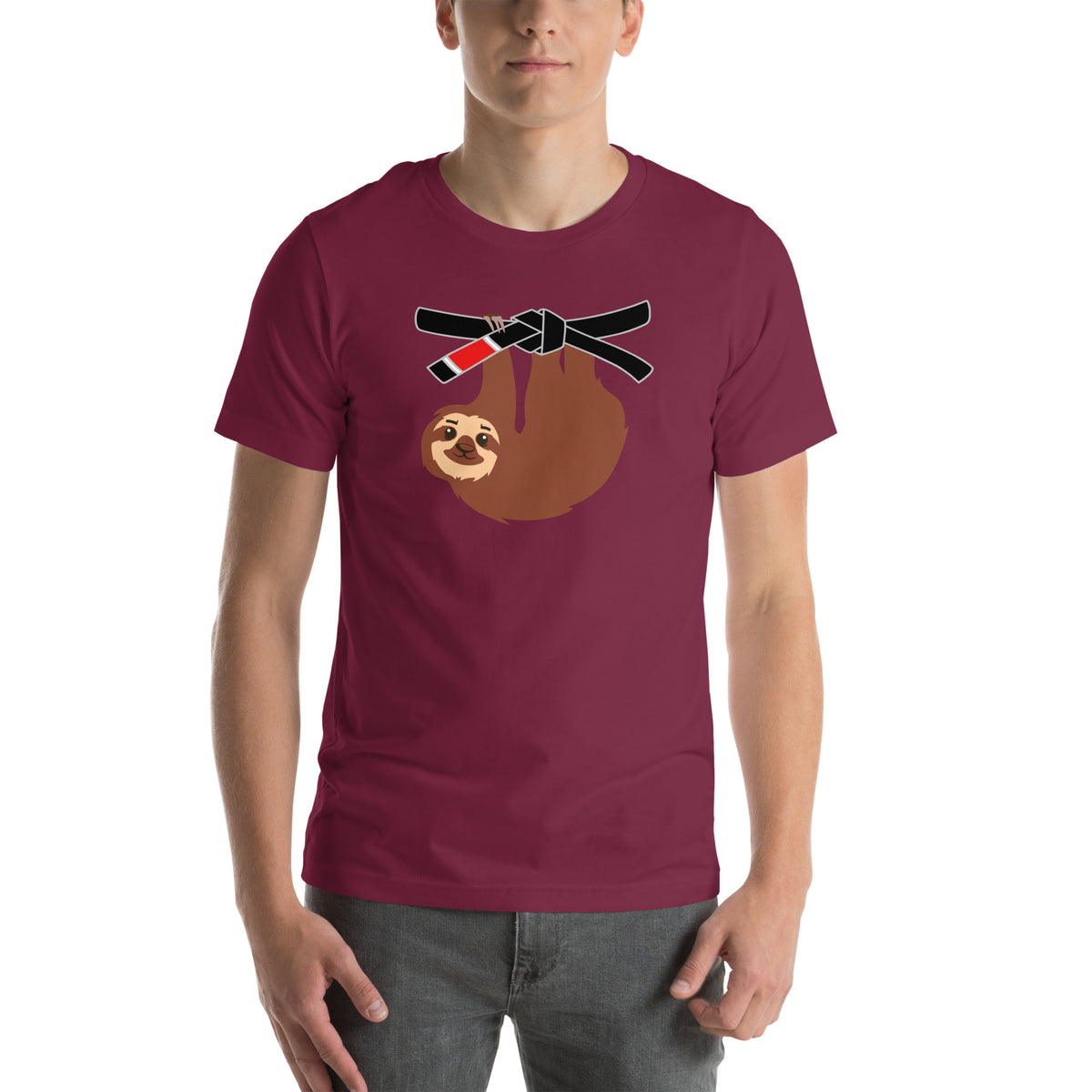 Black Belt Sloth Unisex T-Shirt