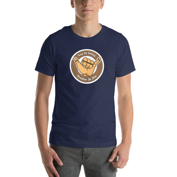 Keep On Rolling Brown Belt Unisex Т-Сhirt