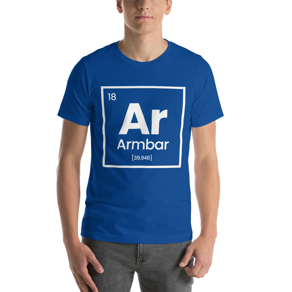 Armbar Periodic Table Bella+Canvas 3001 Unisex t-shirt