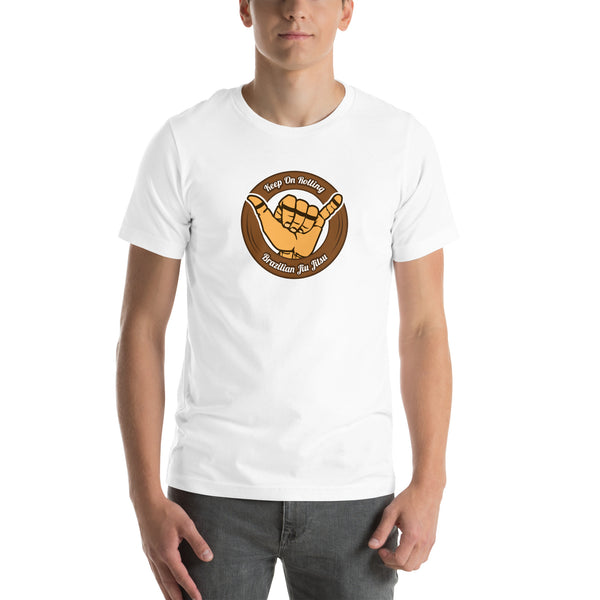 Keep On Rolling Brown Belt Unisex Т-Сhirt