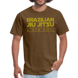 BJJ a new hope Men's T-shirt - brown