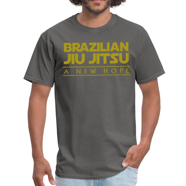 BJJ a new hope Men's T-shirt - charcoal