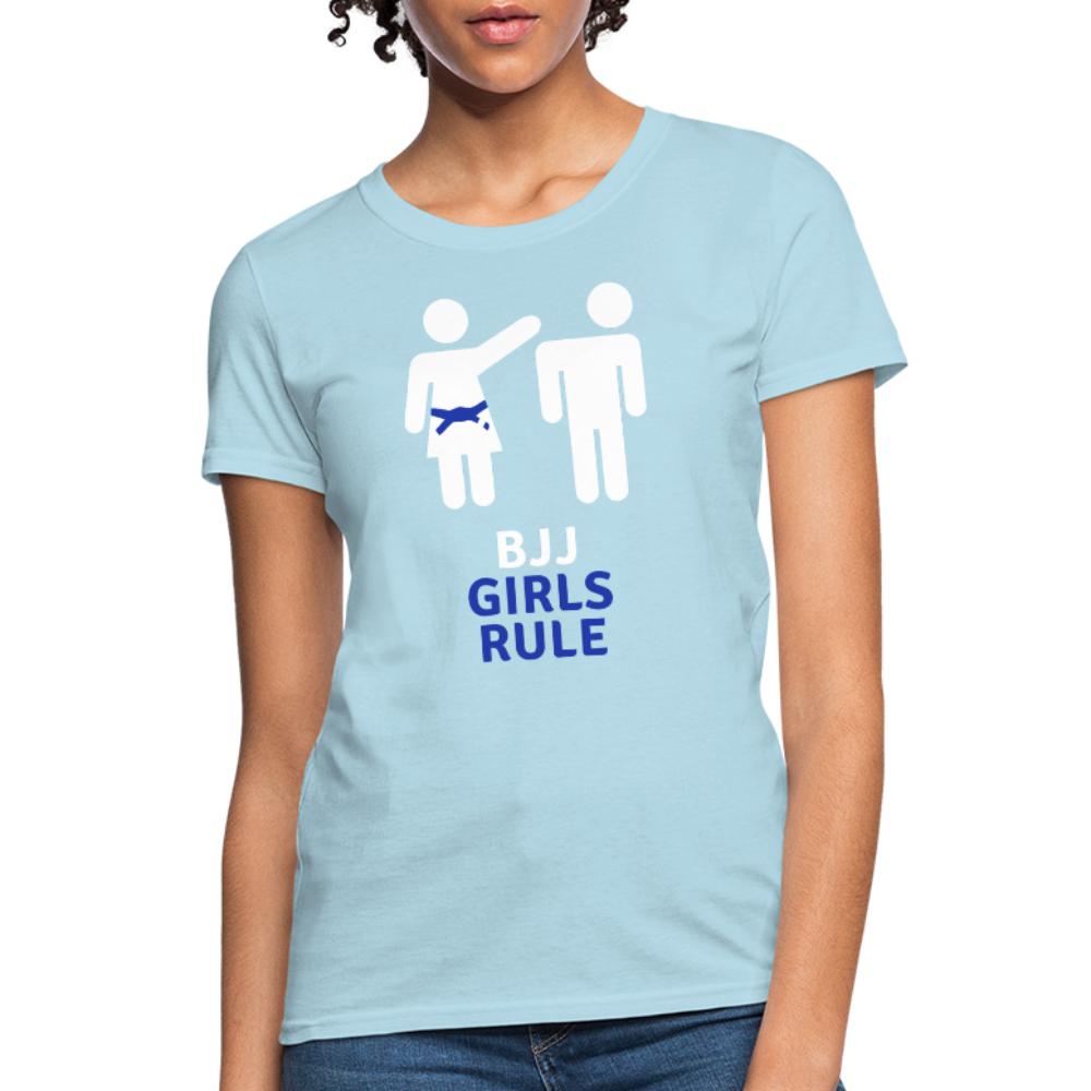 Bjj girls rule Women's T-Shirt- [option1Jiu Jitsu Legacy | BJJ Apparel and Accessories