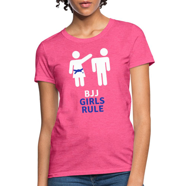 Bjj girls rule Women's T-Shirt- [option1Jiu Jitsu Legacy | BJJ Apparel and Accessories