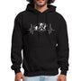 BJJ Pulse Men's Hoodie - black