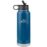 BJJ pulse Water Bottle Tumbler 32 oz-Jiu Jitsu Legacy | BJJ Store