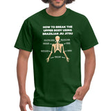 BJJ Skeleton Men's T-shirt - forest green