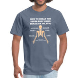 BJJ Skeleton Men's T-shirt - denim