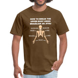 BJJ Skeleton Men's T-shirt - brown