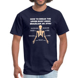 BJJ Skeleton Men's T-shirt - navy