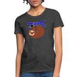 Blue Belt Sloth Women's T-Shirt- [option1Jiu Jitsu Legacy | BJJ Apparel and Accessories