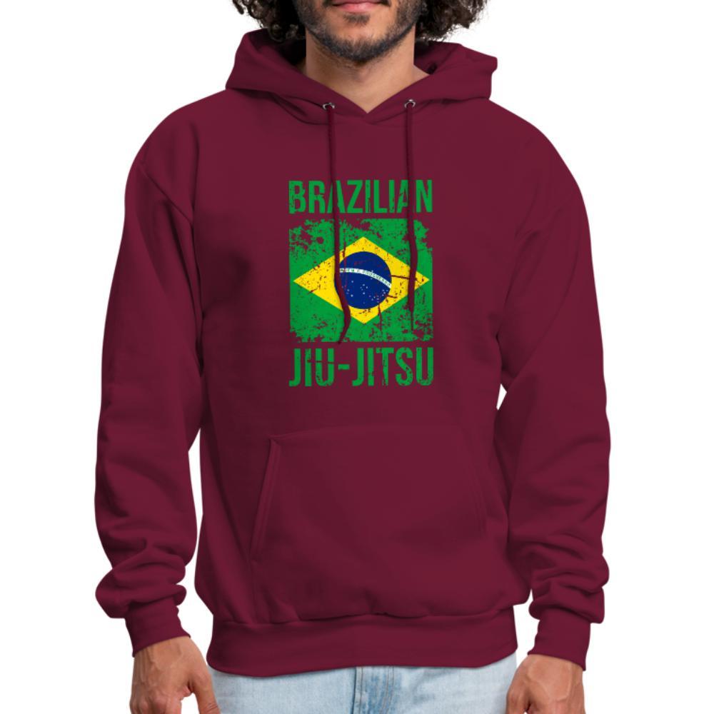 Brazilian Jiu-Jitsu Flag 3 BJJ' Men's Zip Hoodie